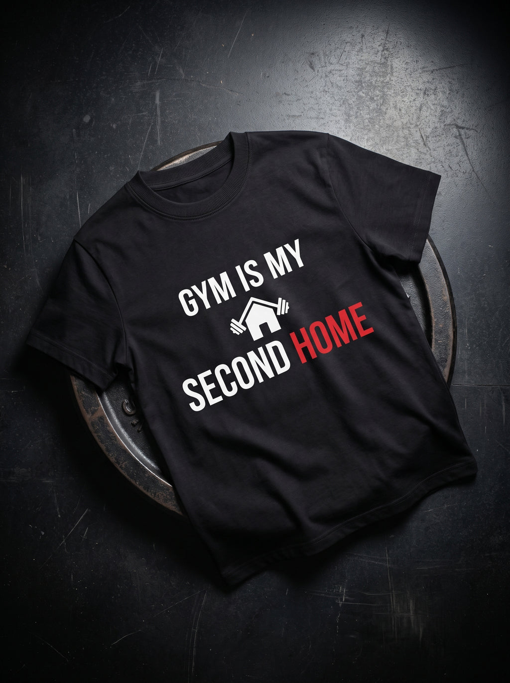 Gym Is My Second Home Tee