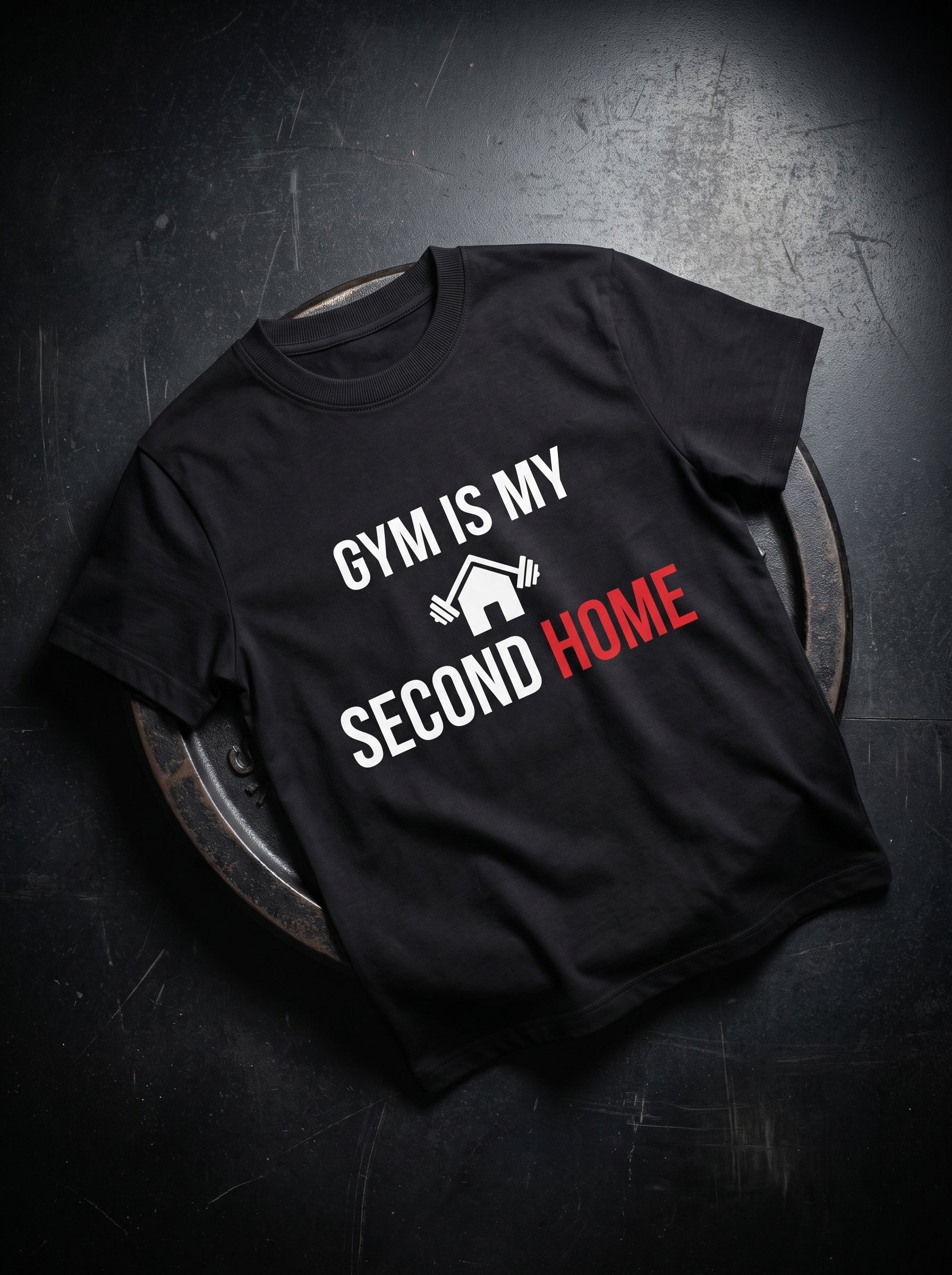 Gym Is My Second Home Tee