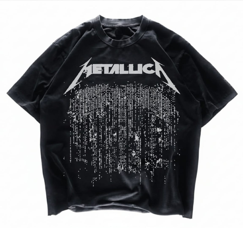 METALLIC Oversized Tee