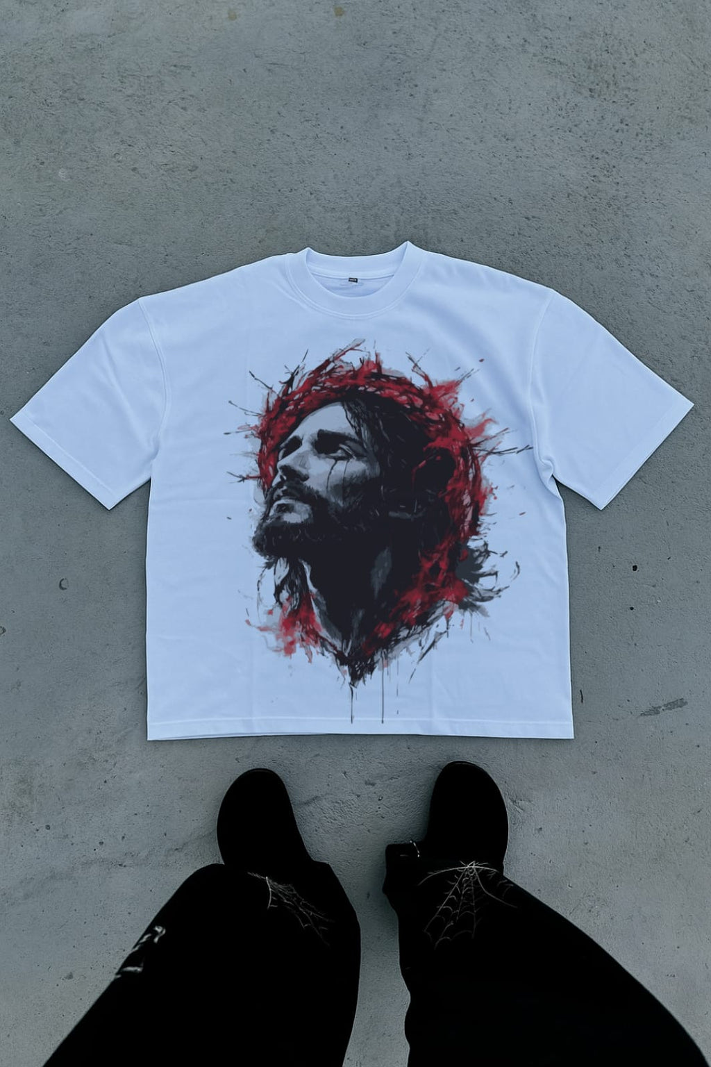 FALLEN FAITH Oversized Tee